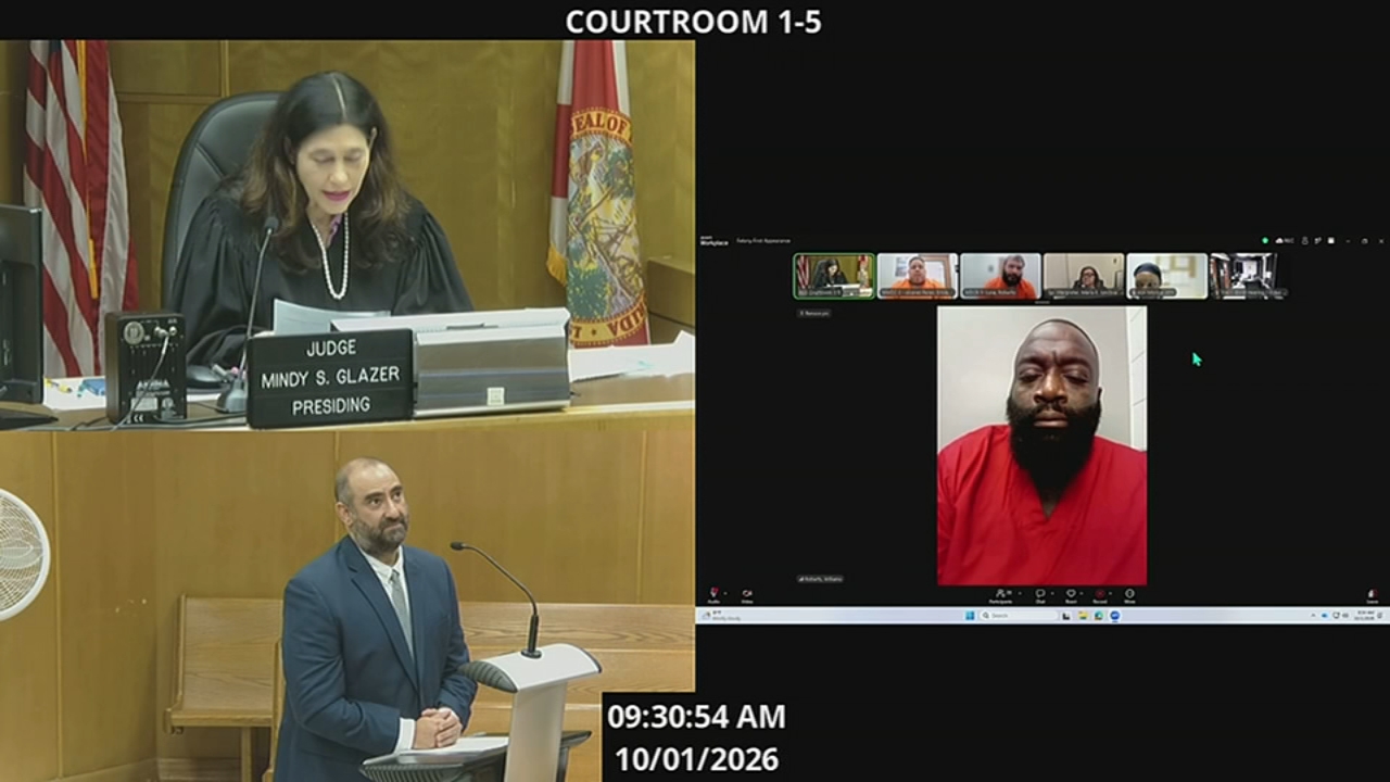 Prosecutors drop felony charge against rapper Rick Ross in domestic violence case
       — Radnor Community news