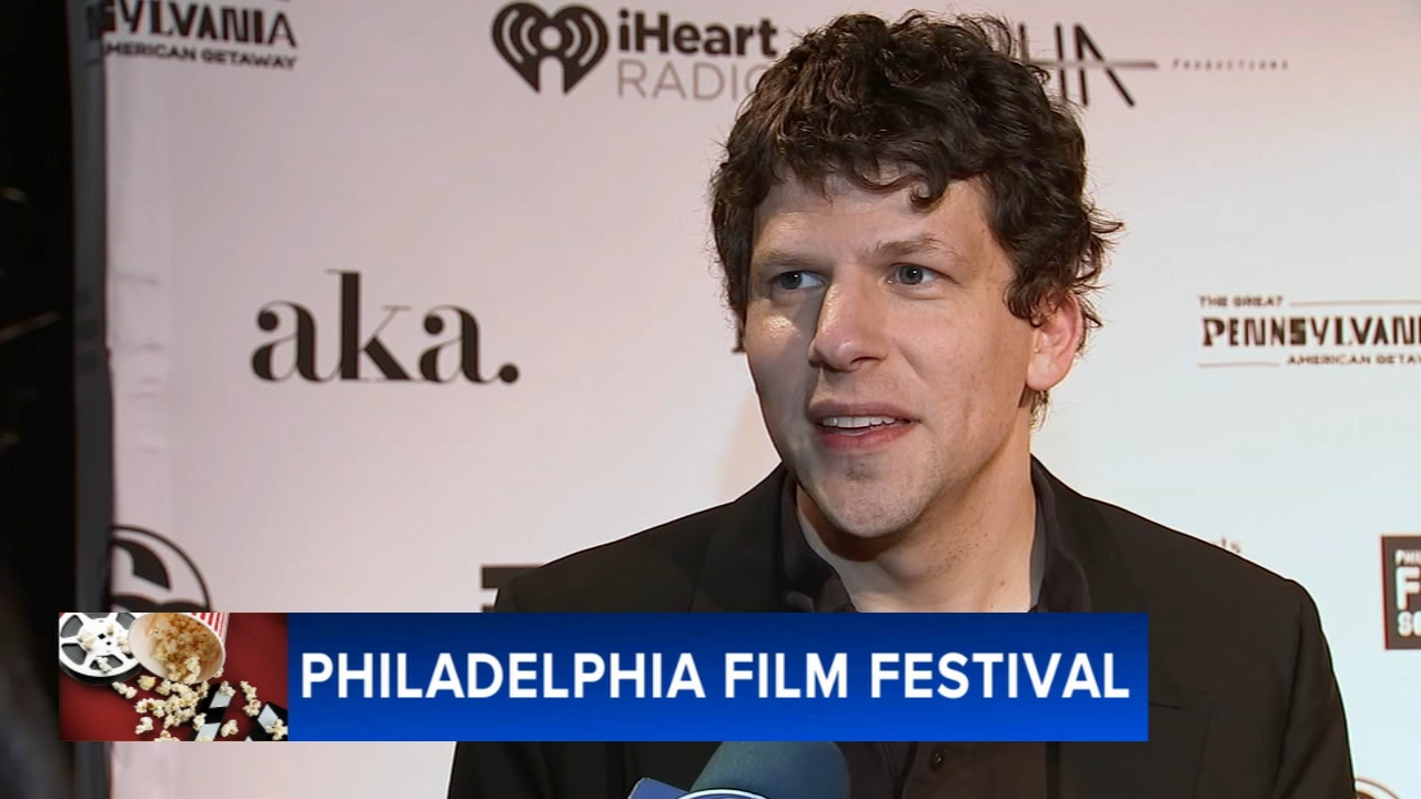 Jesse Eisenberg premieres new film 'The Debut' in Philadelphia
— 6ABC Action News (Philadelphia)