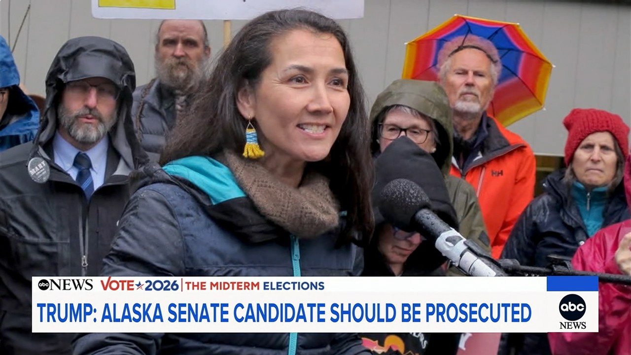 Peltola denies knowledge of 'any other candidate' on Alaska Senate ballot besides herself and incumbent Dan Sullivan
       — 6ABC Action News (Philadelphia)
